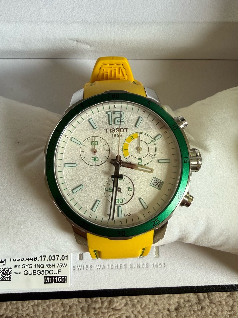 Tissot Quickster Football Chronograph T095.449.17.037.01 - Picture 2 of 8